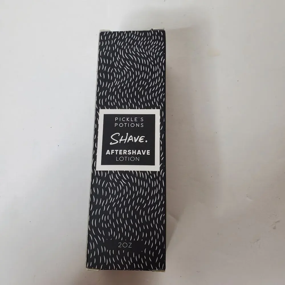 NWT Pickle's Potions Shave Aftershave Lotion 2 oz